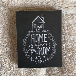 Cute little wooden wall plaque